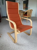 2x Yngve Ekstrom Lamello fauteuil