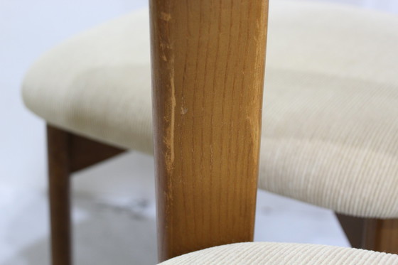 Image 1 of 5x Vintage eetkamerstoelen - jaren '70