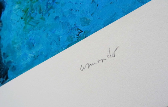 Image 1 of Armando - "DAMALS " - handgesigneerd - kleurengiclée - kleine oplage slechts 25 + e.a.