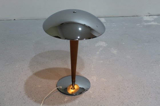Image 1 of Vintage tafellamp, mushroom lamp - jaren '80