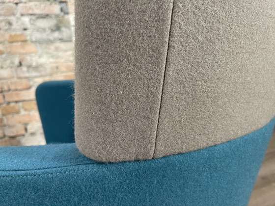 Image 1 of Bene Parcs Wing Chair blauw - fauteuil