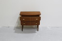 Vintage ladekast - jaren '60, messing