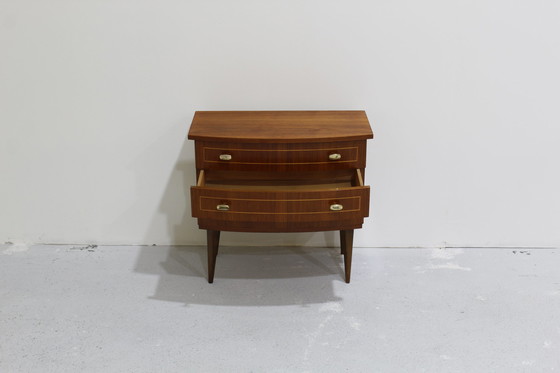 Image 1 of Vintage ladekast - jaren '60, messing