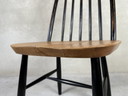 3x vintage ‘Highback’ stoelen