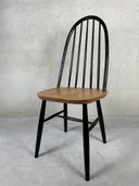 3x vintage ‘Highback’ stoelen