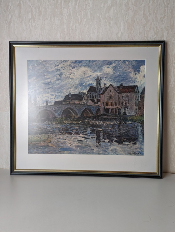 Image 1 of Alfred Sisley - De brug van Moret-sur-Loing