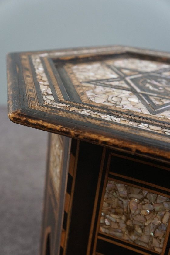 Image 1 of Oosterse mozaïek bijzettafel