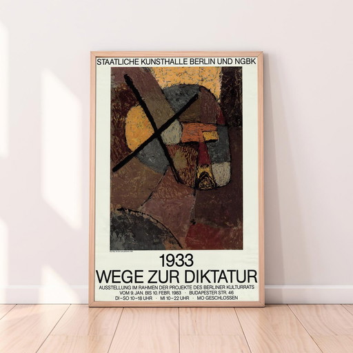 1933---Weg naar de dictatuur-Paul-Klee, Staatliche Kunsthalle Berlijn,1983