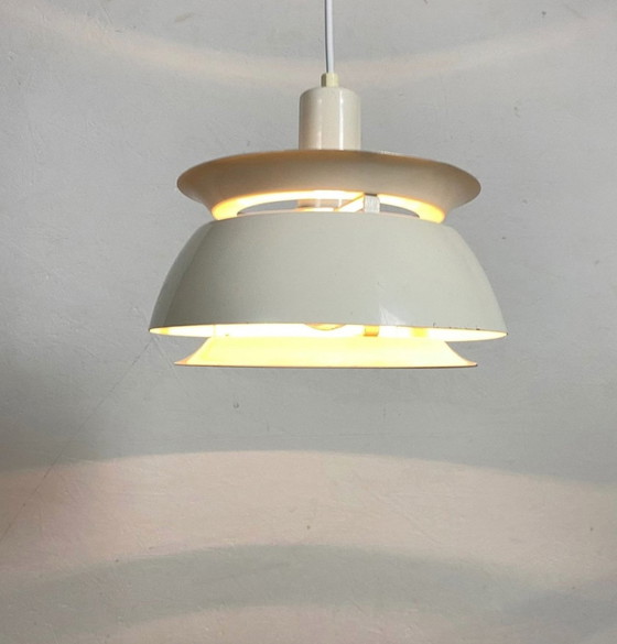 Image 1 of Deense metalen lamp Vitrika uit de jaren 1960