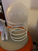 Vintage spiraal lamp