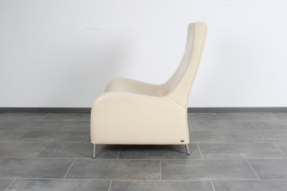 Image 1 of De Sede clubfauteuil DS264 in crèmewit leer