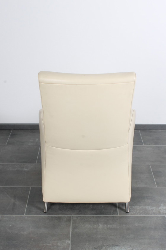 Image 1 of De Sede clubfauteuil DS264 in crèmewit leer