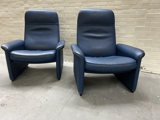 2X De Sede Ds50 Lounge Faultuil 