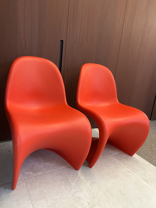 2x Vitra Panton chair