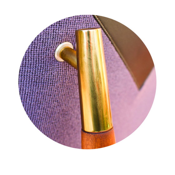 Image 1 of Elegante en zeldzame eetkamerstoelen van Miroslav Navratil, gemaakt in voormalig Tsjecho-Slowakije, jaren 60, set van 4