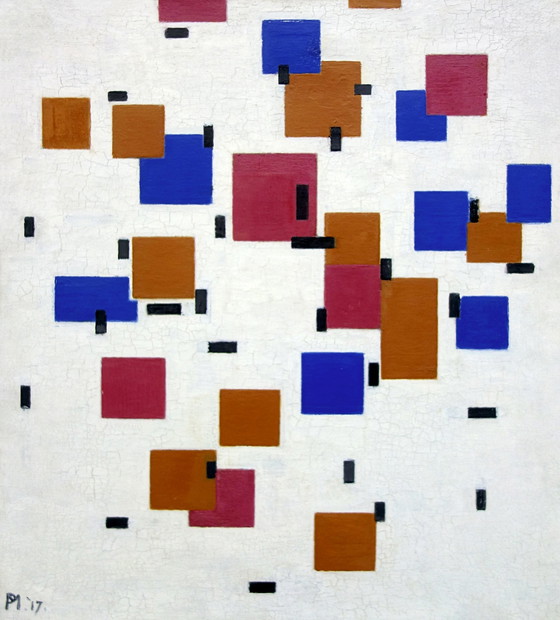 Image 1 of Piet Mondriaan ---Abstract Colours