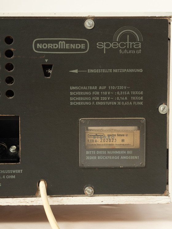 Image 1 of  Nordmende "Spectra Futura", Radio; Raymond Loewy