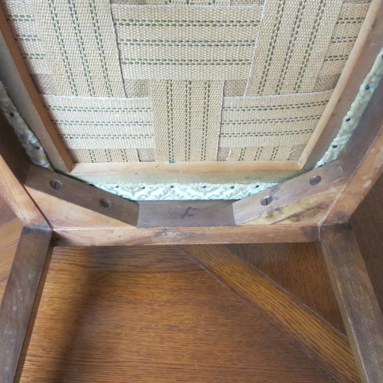 Image 1 of Vintage eettafel en stoelen