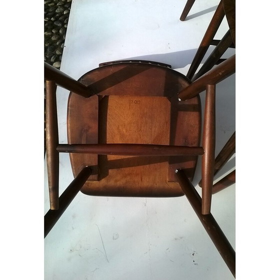 Image 1 of Set van 4 vintage stoelen van Ilmari Tapiovaara voor Edsby Verken, 1960