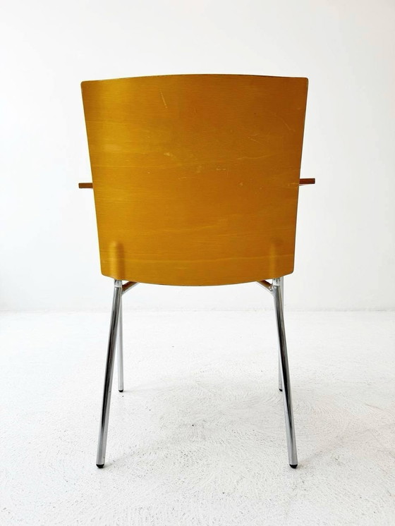 Image 1 of Set van 4 vintage Virtus stoelen van Lammhults