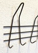 Vijftiger jaren metalen string kapstok 