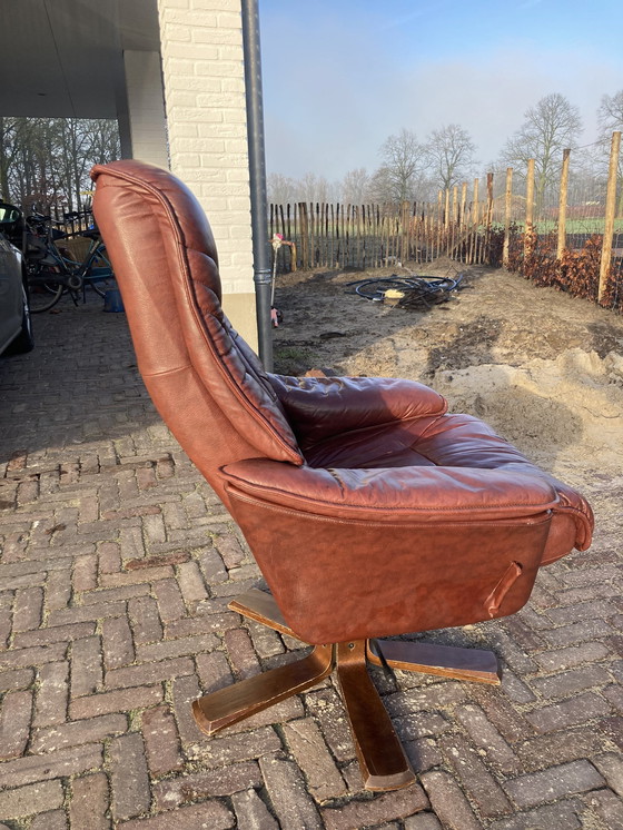 Image 1 of Midcentury Draai Relax Fauteuil 