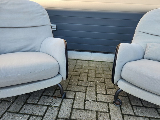 Image 1 of 2X Depadova Louisiana Armchair By Vico Magistretti