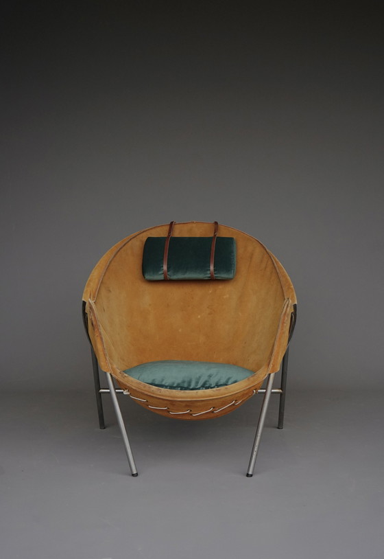 Image 1 of Mid Century Deense Bo-360 Loungestoel Door Erik Ole Jørgensen Voor Bovirke, 1950S