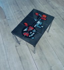Adri Belgische Vintage Design Tegeltafel Bijzettafel In Belarti Style