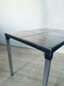 Adri Belgische Vintage Design Tegeltafel Bijzettafel In Belarti Style