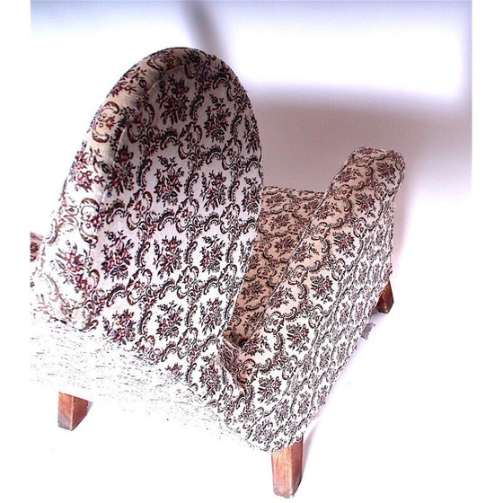 Image 1 of Paar vintage vleugelstoelen, jaren 1960