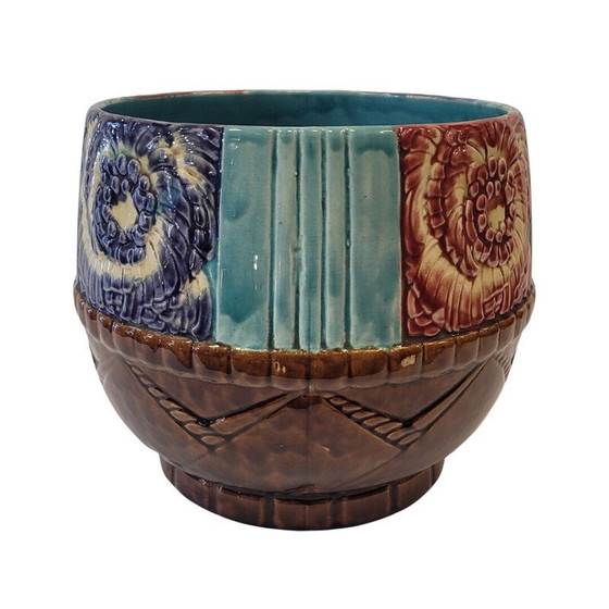 Image 1 of Cachepot vintage en barbotina de Orchies