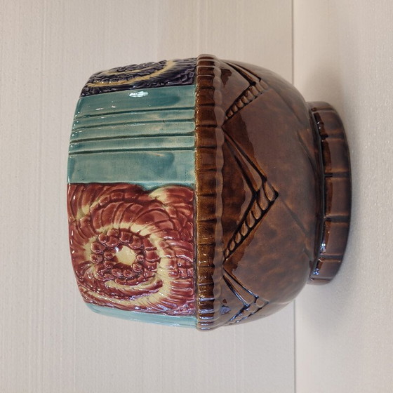 Image 1 of Cachepot vintage en barbotina de Orchies