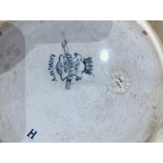 Image 1 of Vintage Longwy dinerborden uit de Lorrain collectie