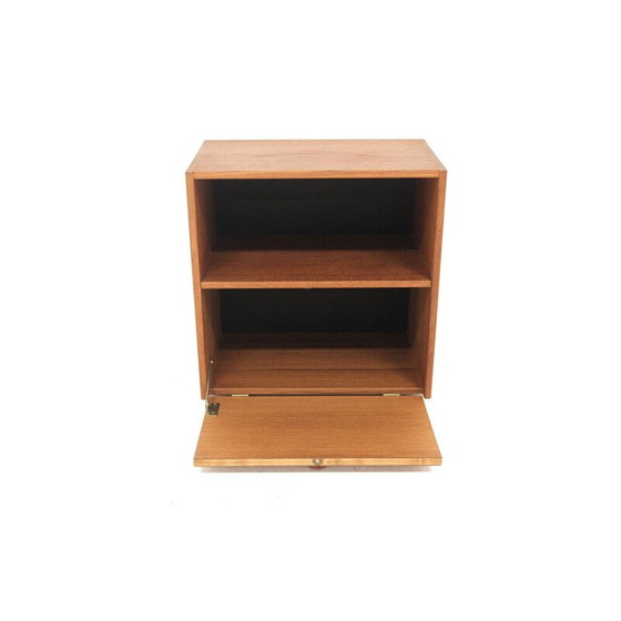 Image 1 of Vintage teakhouten wandconsole van Nils Jonsson voor Troeds, Zweden 1960