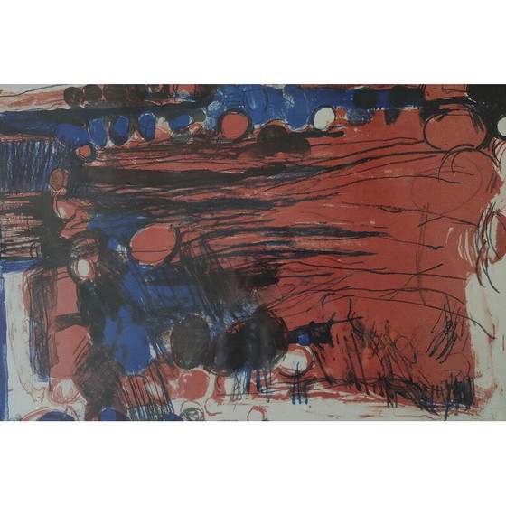 Image 1 of Vintage schilderij van Denice Zetterquist, 1965