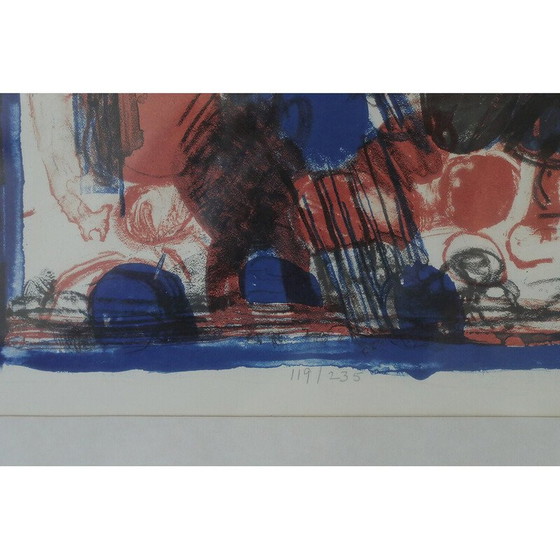 Image 1 of Vintage schilderij van Denice Zetterquist, 1965