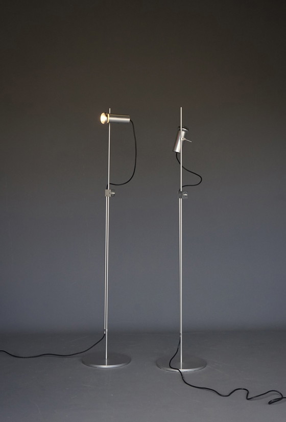 Image 1 of FFS vloerlampen van Peter Nelson voor Architectural Lighting Ltd. 1960s. Set van 2