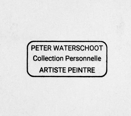 Image 1 of Peter Waterschoot - Mooie abstracte compositie