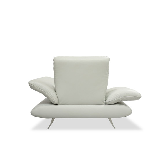 Image 1 of Koinor Rossini Fauteuil Leer Grijs Met Functie