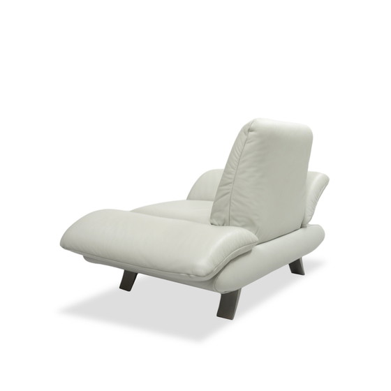 Image 1 of Koinor Rossini Fauteuil Leer Grijs Met Functie