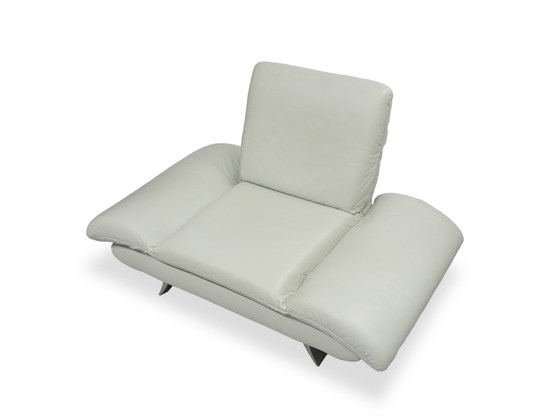 Image 1 of Koinor Rossini Fauteuil Leer Grijs Met Functie