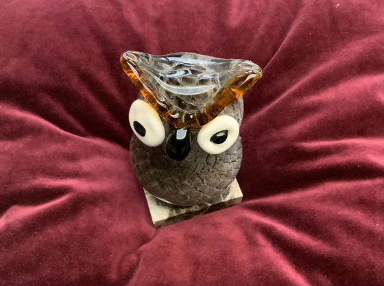 Image 1 of Vintage Glazen uiltje