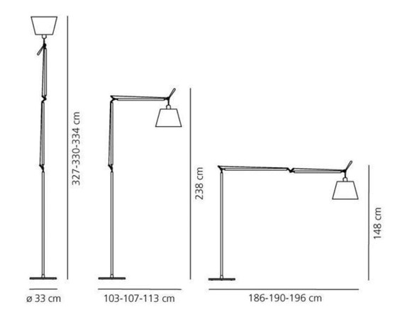 Image 1 of Artemide Tolomeo Mega armatuur lamp