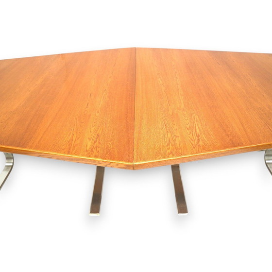 Image 1 of Grote Vintage Vergadertafel / Eettafel van Lübke uit de Jaren '70