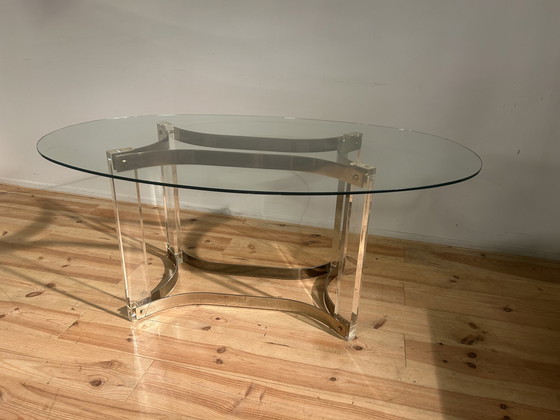 Image 1 of Hollywood Regency Vintage Seventies Tafel Alessandro Albrizzi