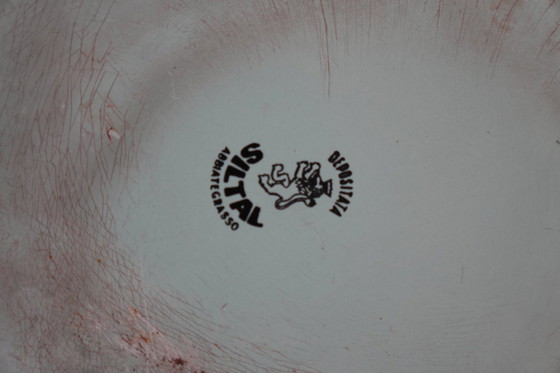 Image 1 of Gebruikte Siltal Carla Agnelli Blauwe Pot - Vintage Italiaans Ontwerp