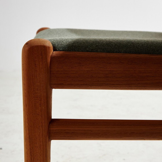 Image 1 of Vintage teakhouten eetkamerstoel, Denemarken 1970