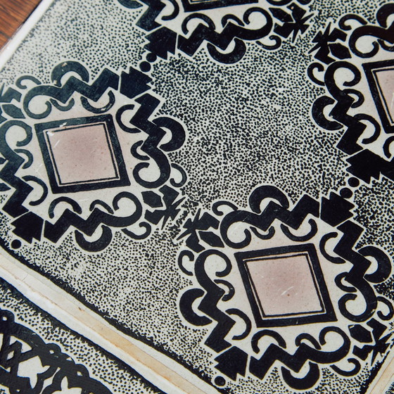 Image 1 of Mk10427 Gerestaureerde palissander salontafel