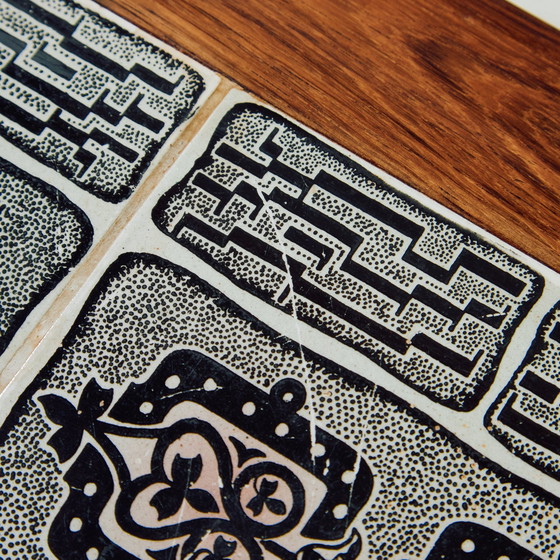 Image 1 of Mk10427 Gerestaureerde palissander salontafel